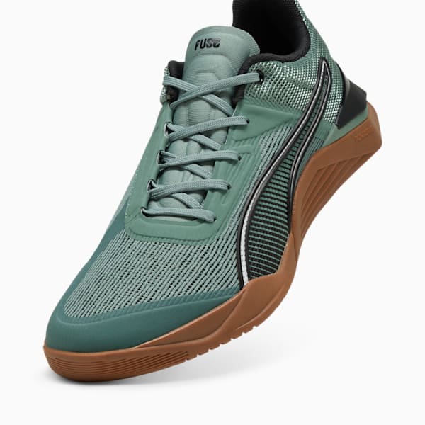 Chaussures de training Fuse 3.0 Homme, Green Moon-PUMA Black-Gum, extralarge